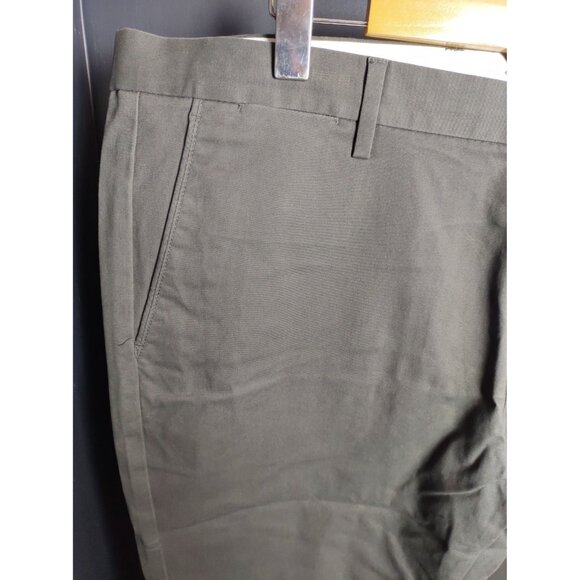 Snover Men’s Dark Grey Chino Pants Straight Leg Stretch Fit Casual NWT - Picture 3 of 10